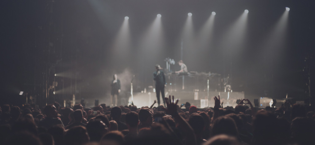 Imagem de um grande show