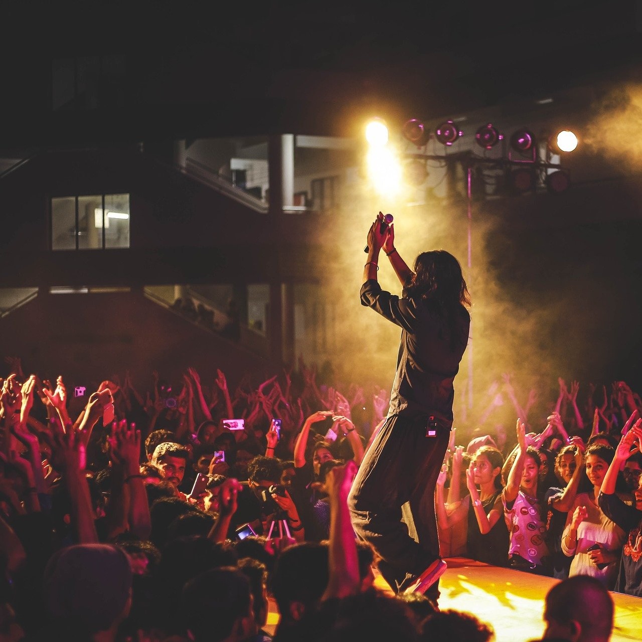 Imagem de um show de sucesso